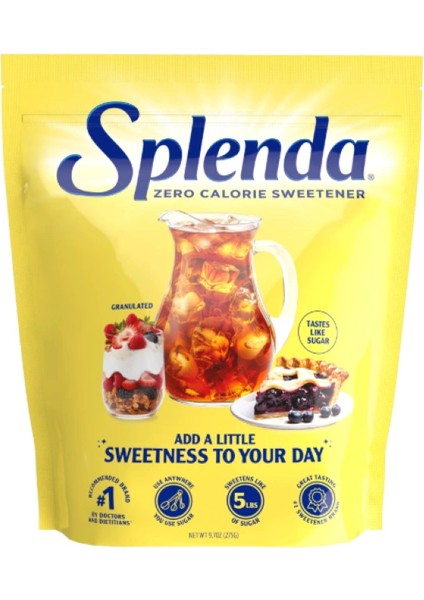 Zero Calorıe Sweetener Tastes Like Sugar Granulated 275 gr