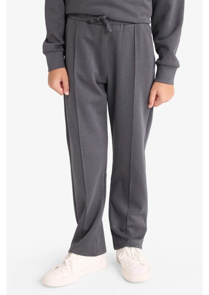 Erkek Çocuk 2'li Takım Baskılı Yarım Fermuarlı Sweatshirt Eşofman Altı G3825A825AU