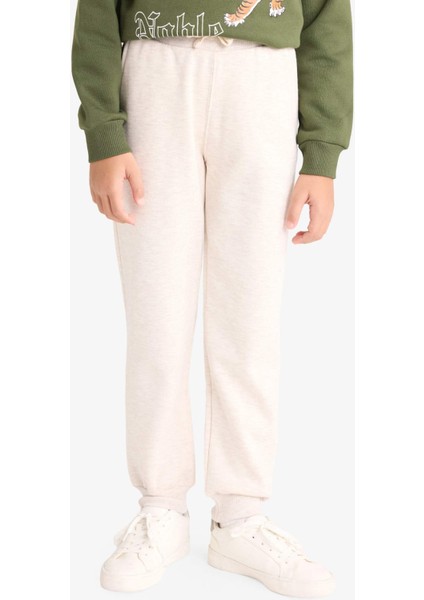 Erkek Çocuk 2'li Takım Kaplan Baskılı Kapüşonlu Sweatshirt Eşofman Altı G3659A825AU