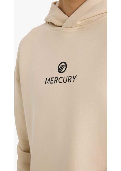 Ford Motor Company Boxy Fit Kapüşonlu Sırt Baskılı Sweatshirt G4392AX25AU