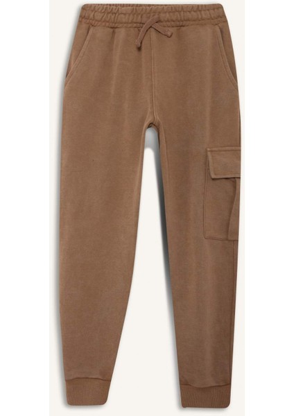 Erkek Çocuk 2'li Takım Baskılı Sweatshirt Eşofman Altı G4967A825WN