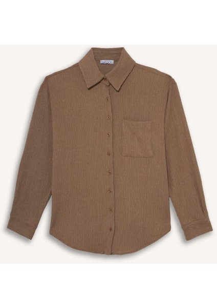 Regular Fit Uzun Kollu Gömlek G5055AX25WN