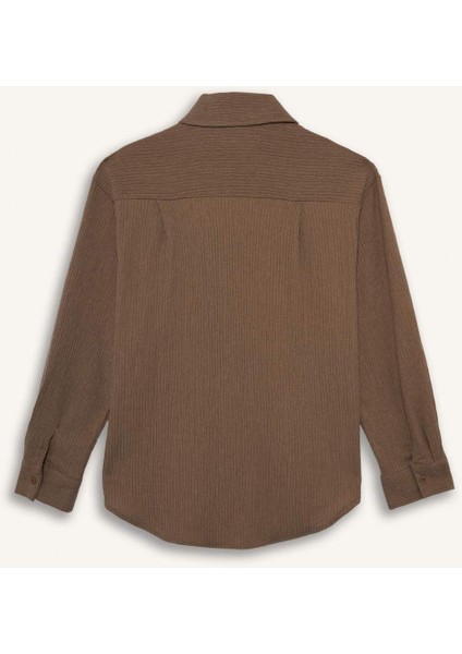 Regular Fit Uzun Kollu Gömlek G5055AX25WN