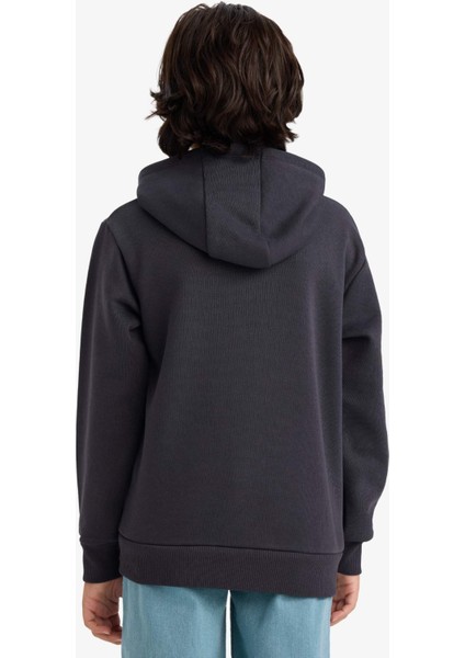 Erkek Çocuk Marvel Avengers Kapüşonlu İçi Yumuşak Tüylü Sweatshirt G5116A825WN