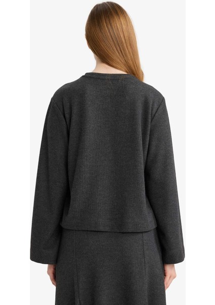 Loose Fit Uzun Kollu Tunik