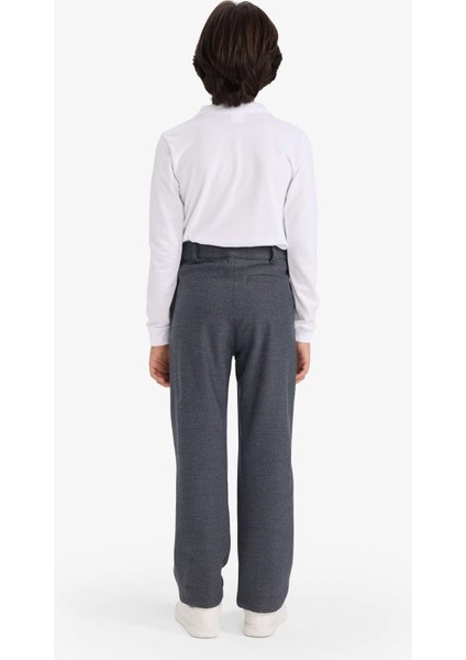 Erkek Çocuk Düz Paça Twill Pantolon G5467A825CW
