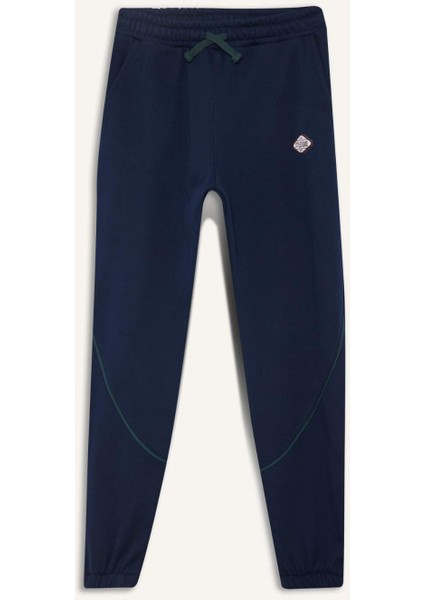 Erkek Çocuk 2'li Takım Kapüşonlu Baskılı Sweatshirt Eşofman Altı G5354A825WN