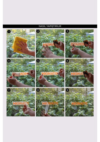 Geyik ve Yılbaşı Tren Tasarımlı Cam Sticker - Yeni Yıl Vitrin Dekoru