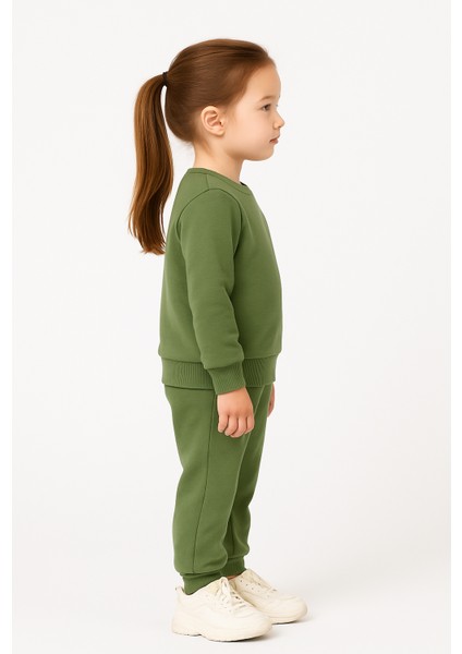 Tavşan Desenli Çocuk Ikili Takım Yeşil - 3 Yaş fiyatları