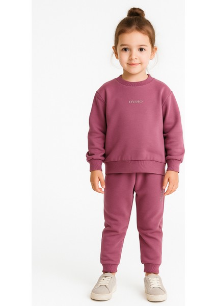 Oysho Çocuk Ikili Takım Mor - 7 Yaş