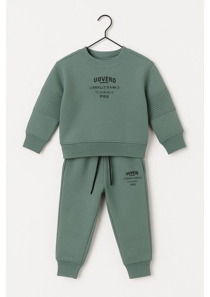 Su Yeşil 3 Iplik Çocuk Ikili Takım 4 Yaş fırsatları