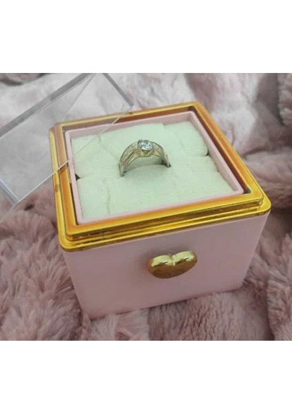 Sevgiliye Sevilene Doğum Günü Süpriz Hediye Kolye Yüzük Takı Kutusu