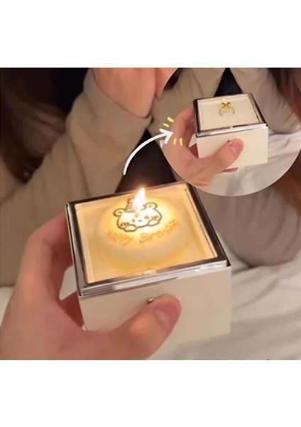 Sevgiliye Sevilene Doğum Günü Süpriz Hediye Kolye Yüzük Takı Kutusu fiyatları