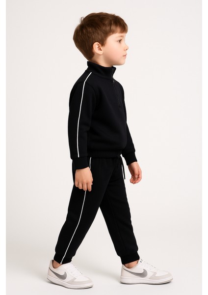 Oysho Siyah Yarım Fermuar Çocuk Üçlü Takım 6 Yaş fiyatları