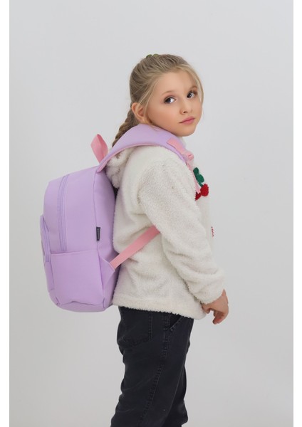 Mor Köpek Figürlü Anaokulu Çantası Ilkokul Öncesi Kreş Sırt Çantası indirimleri