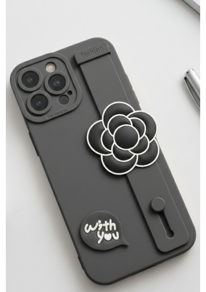 Iphone 15 Pro Max Uyumlu Kılıf Siyah Renk 3D Figürlü Darbe Emici Yumuşak Silikon Kapak fiyatları