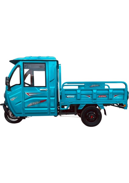 E-Kargo 3 Tekerli Kapalı Kabinli Kasalı Elektrikli Motosiklet Mavi fiyatları