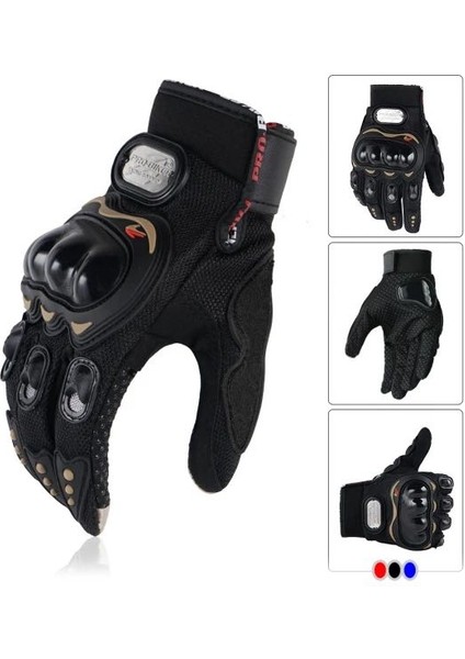 Profesyonel Motosiklet Eldiveni – Sert Korumalı, Kaymaz Dokulu, Dokunmatik Ekran Uyumlu, Nefes Alabilir Spor Sürüş Eldiveni modelleri