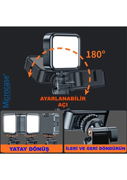 Şarjlı Çok Fonksiyonlu Ürün Çekim Işığı Rgb Softbox Fotoğraf Stüdyo Aydınlatması Cep Ledi fiyatları