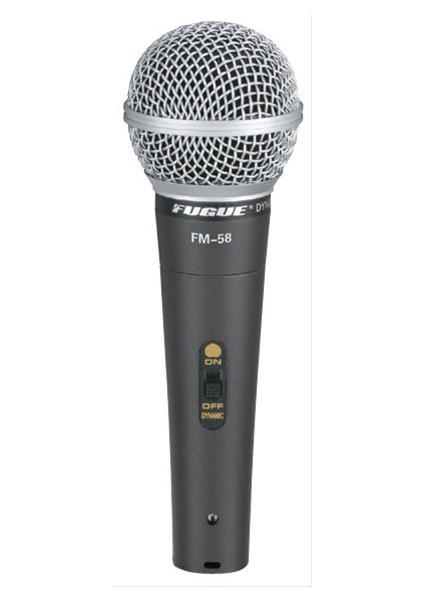 FM-58 Dinamik Tek Yönlü Kablolu 600 OHM Mikrofon