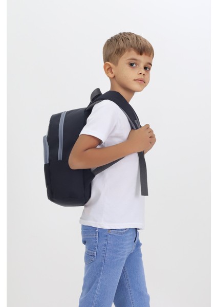 Sincap Figürlü Siyah Anaokulu Kreş Çantası 4 Bölmeli Erkek Kız Çocuk Sırt Çantası indirimleri