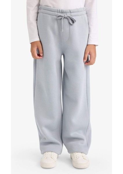 Erkek Çocuk Oversize Geniş Kalıp Beli Lastikli Eşofman Altı G5638A825WN