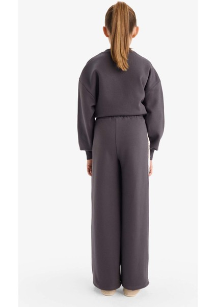 Kız Çocuk Wide Leg Geniş Bol Paça Eşofman Altı G6275A825WN