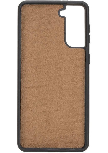 Samsung Galaxy S21 Plus Deri Çıkarılabilir Cüzdan Kılıf-Ten modelleri