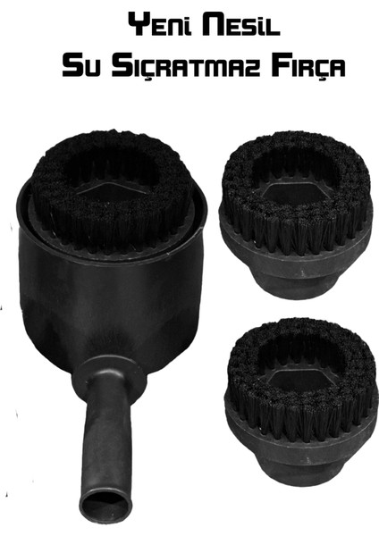 Boss Koltuk ve Halı Yıkama Makinesi Başlangıç Seti Polisaj Makinesi Su Sıçratmaz Fırça Parfüm Şampuan Leke Çıkarıcı Yan Ekipman Seti modelleri