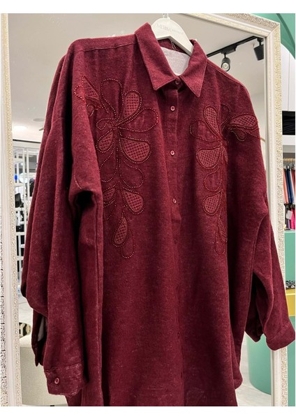 Adn Dokuma Gömlek - Vişne Çürüğü - 2 modelleri