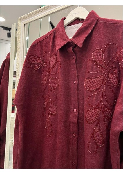 Adn Dokuma Gömlek - Vişne Çürüğü - 2 fırsatları