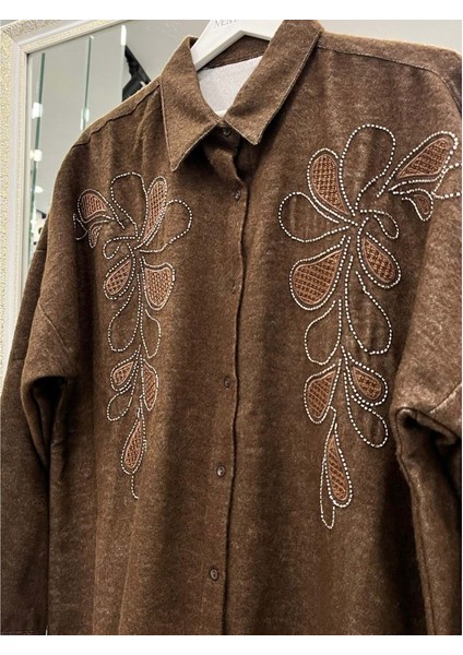 Adn Dokuma Gömlek - Acı Kahve - 2 fırsatları