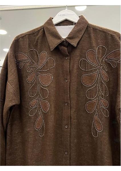 Adn Dokuma Gömlek - Acı Kahve - 2 indirimleri