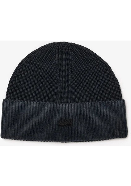 Unisex Organik Pamuk Siyah Bere