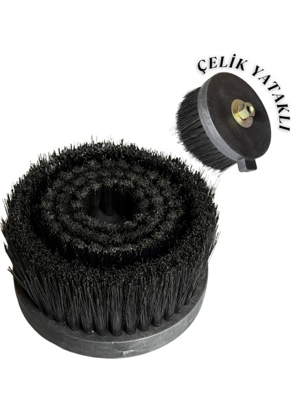 King Tek Motorlu Koltuk ve Halı Yıkama Makinesi Yan Ekipman Seti Polisaj Makinesi Çelik Mekanizmalı Su Sıçratmaz Fırça Parfüm Leke Çıkarıcı Şampuan Başlangıç Seti indirimleri