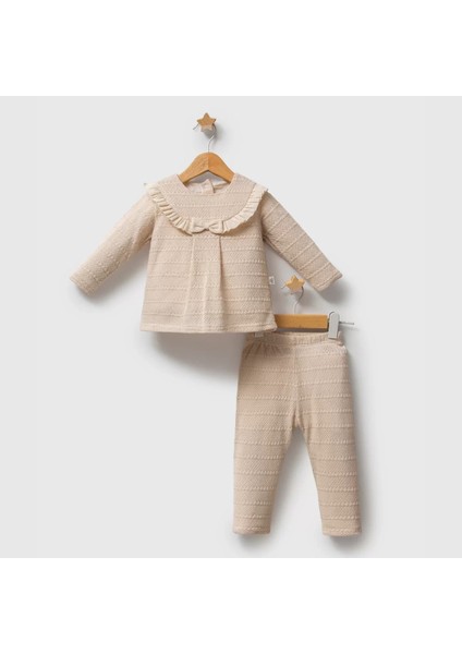 Tongs Baby Magic Forest 2'li Takım 5643 Krem