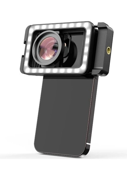 Ld-30 4K Hd 15X Makro Lens & LED Dolgu Işığı – Telefon Kamera Aksesuarı | Profesyonel Detay Çekim indirimleri