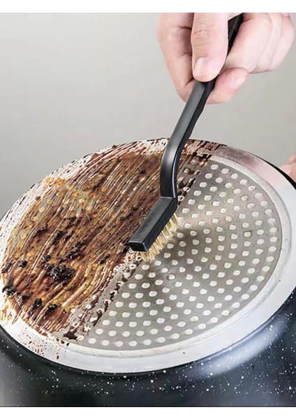 3 Adet Ocak Fırın Mangal Izgara Temizliği Tel Pas Sökme Fırçası 3lü Yağ Temizleme Fırçası modelleri