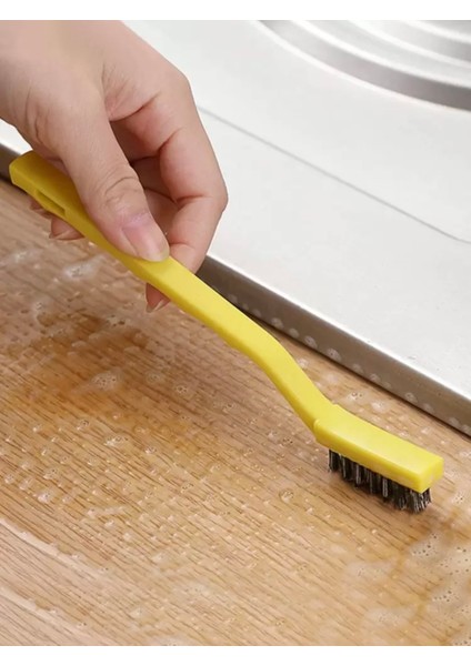 3 Adet Ocak Fırın Mangal Izgara Temizliği Tel Pas Sökme Fırçası 3lü Yağ Temizleme Fırçası