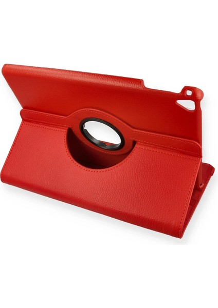 iPad 9.7 (2018) Kılıf 360 Tablet Deri Kılıf - KIRMIZI-(5796) - MK001R-4O3SZ4