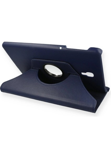 Samsung Galaxy T590 Tab A 10.5 Kılıf 360 Tablet Deri Kılıf - LACIVERT-(5796) - MK001R-4O3U78