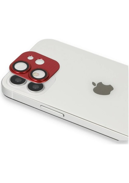 iPhone 11 Pers Alüminyum Kamera Lens - KIRMIZI-(5796) - MK001R-4M9CR4 fiyatları