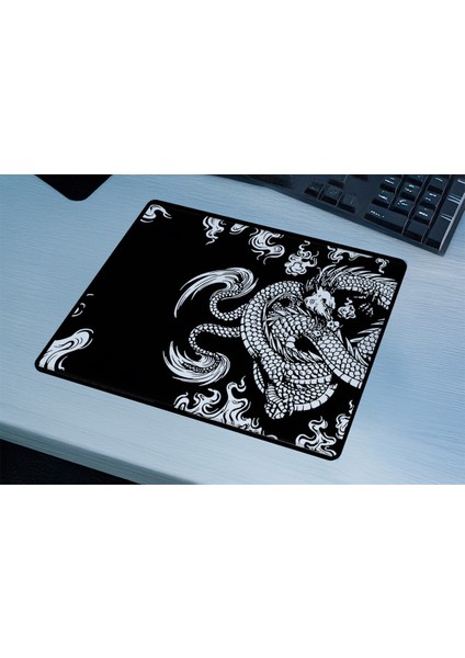 Yin Dragon 40X30 3mm Gaming Oyuncu Mousepad, Büyük Boy Premium Mouse Pad Kaydırmaz fırsatları