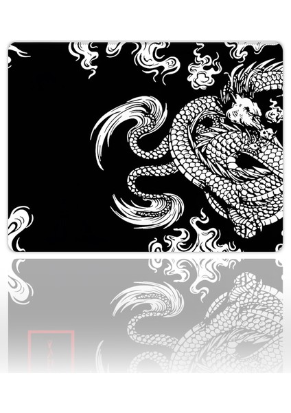 Yin Dragon 40X30 3mm Gaming Oyuncu Mousepad, Büyük Boy Premium Mouse Pad Kaydırmaz