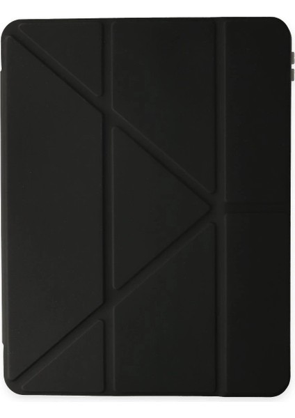 iPad 9.7 (2018) Kılıf Kalemlikli Mars Tablet Kılıfı - SIYAH-(5796) - MK001R-4O1NC4 modelleri
