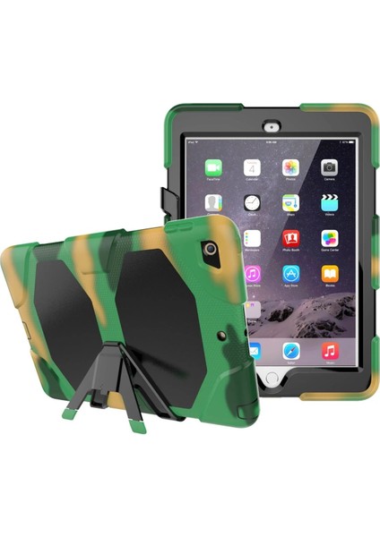 iPad 5 Air 9.7 Kılıf Griffin Tablet Kapak - KAMUFLAJ-(5796) - MK001R-4O1S07 modelleri