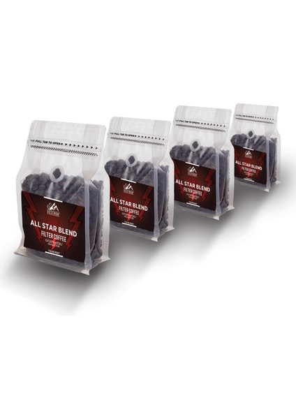 All Star Blend Yüksek Kafeinli Filtre Kahve 1000GR