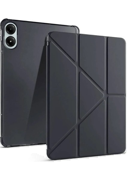 Xiaomi Redmi Pad Pro 12.1 Kılıf Kalemlikli Mars Tablet Kılıfı - SIYAH-(5796) - MK001R-4NVGV5