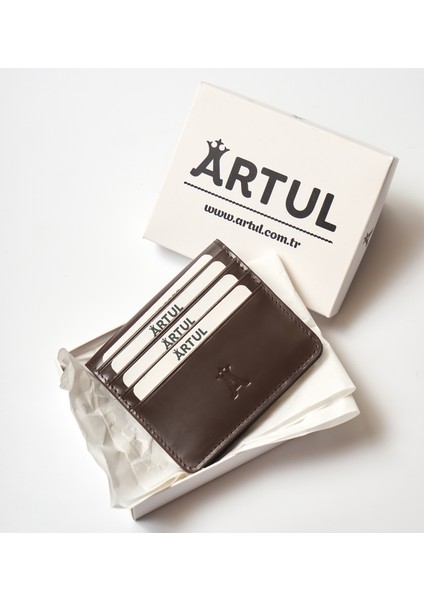 Deri Kahverengi Erkek Kartlık Cüzdan fırsatları