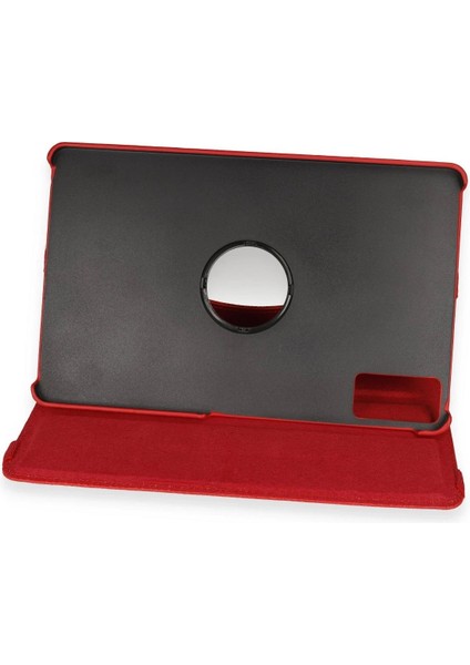 Xiaomi Redmi Pad Kılıf 360 Tablet Deri Kılıf - KIRMIZI-(5796) - MK001R-4NUX00 modelleri
